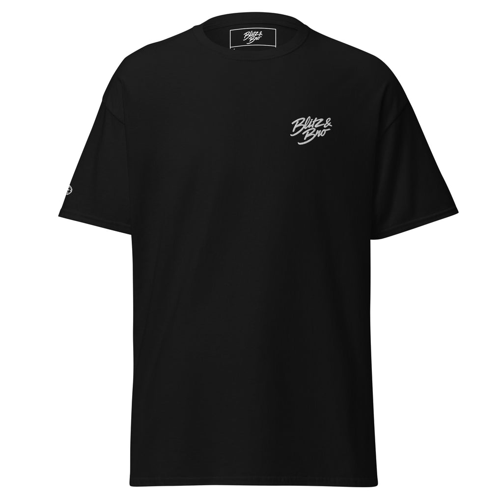 Fondation T-shirt brodé - White - BlitzandBro-  T-Shirt
