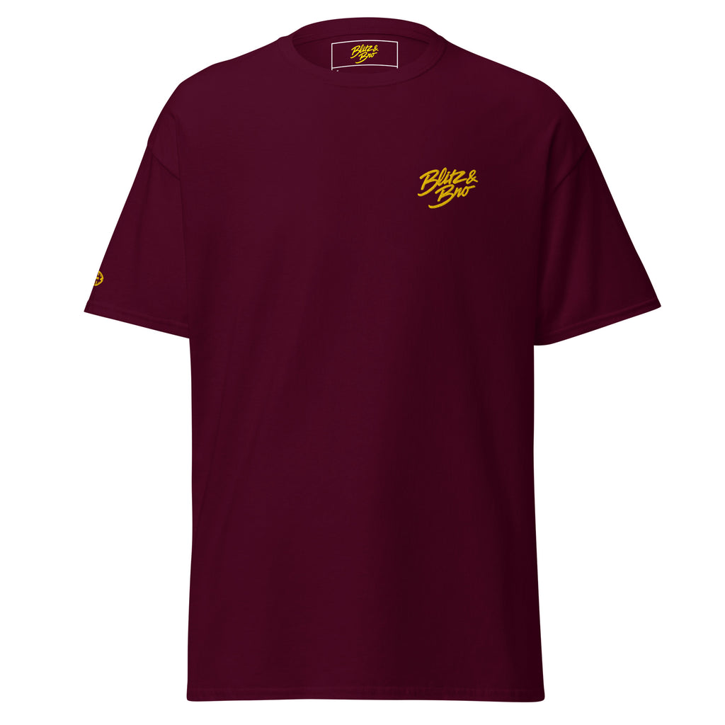 Fondation t-shirt brodé - Gold - BlitzandBro - T-Shirt