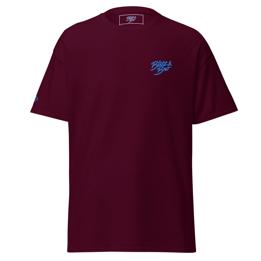 Fondation T-shirt brodé - Sky blue - BlitzandBro - T-Shirt