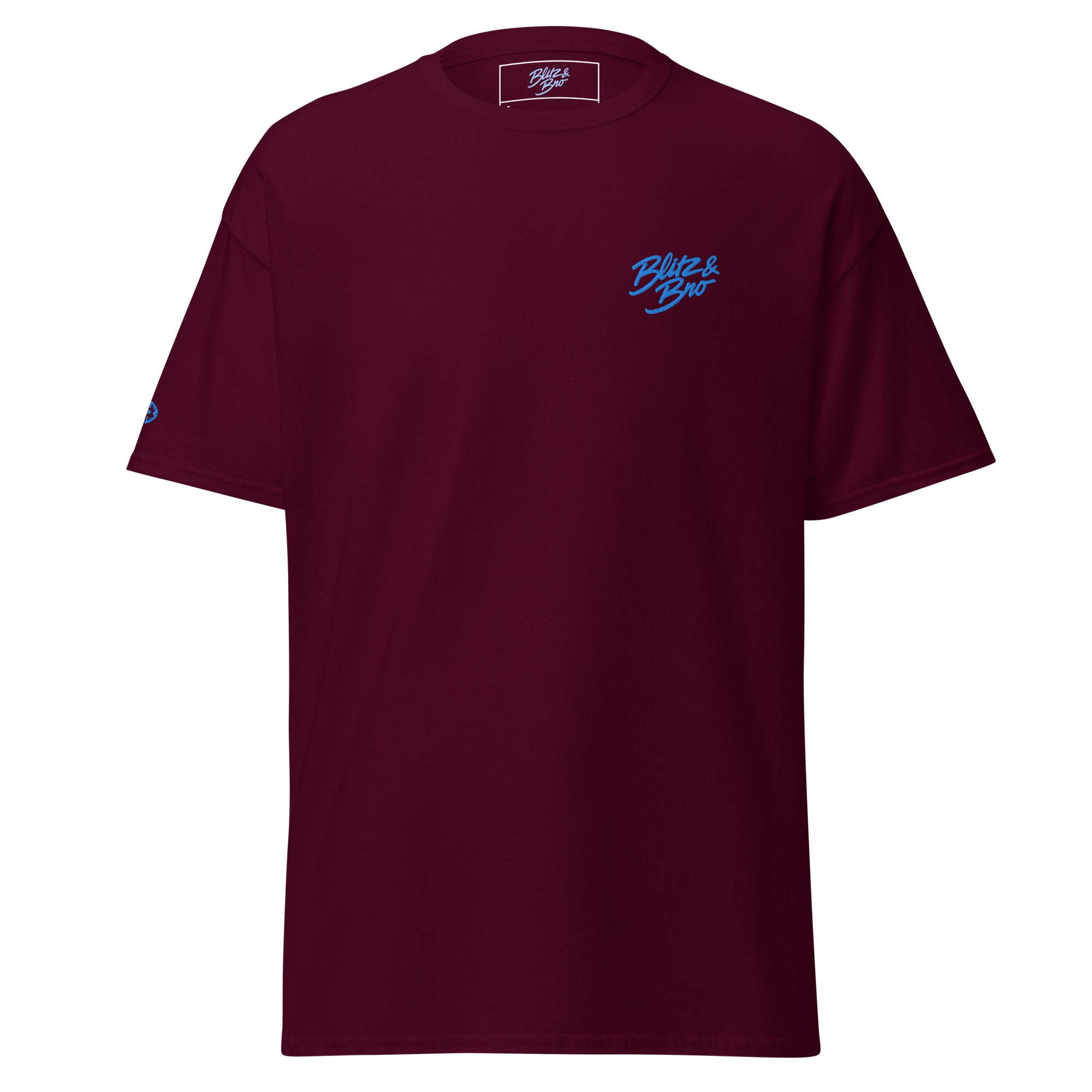 Fondation T-shirt brodé - Sky blue - BlitzandBro - T-Shirt