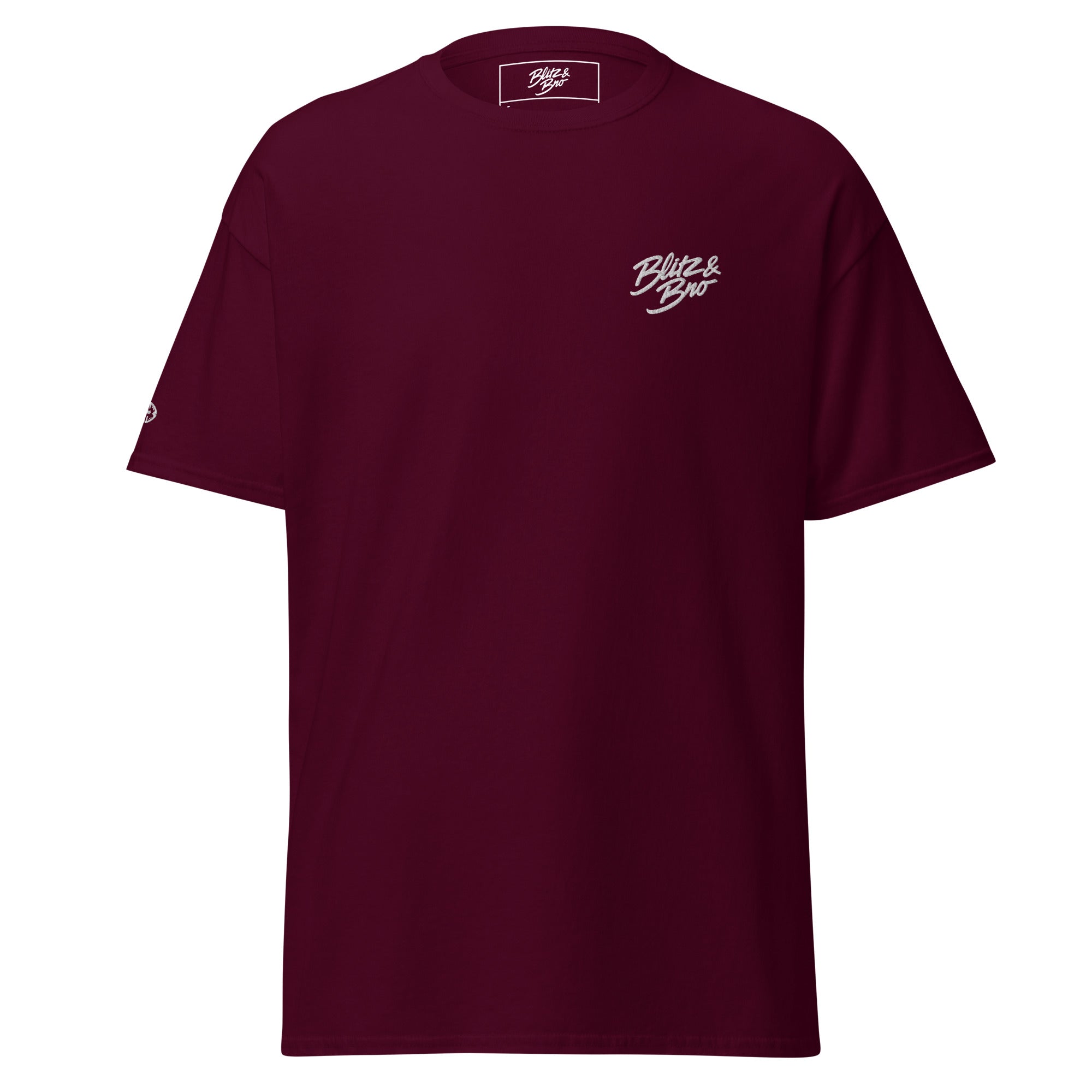 Fondation T-shirt brodé - White - BlitzandBro-  T-Shirt