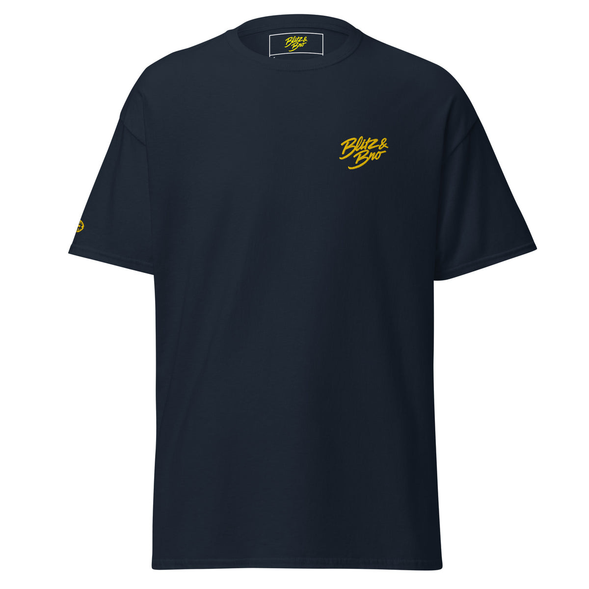 Fondation t-shirt brodé - Gold - BlitzandBro - T-Shirt