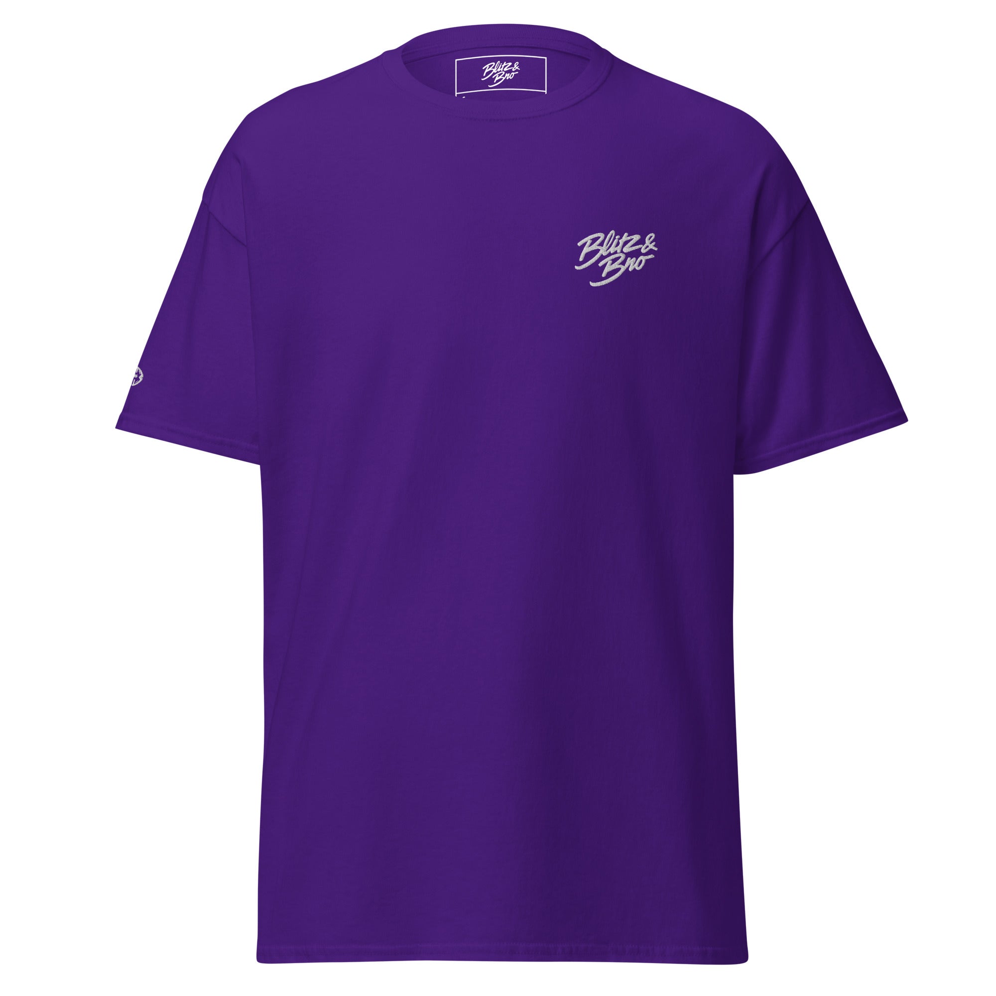 Fondation T-shirt brodé - White - BlitzandBro-  T-Shirt