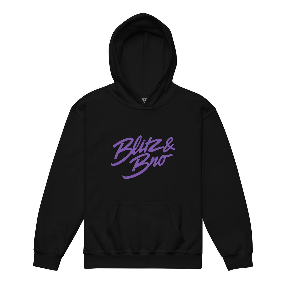 Fondation Hoodie Enfant - Logo Royal Purple - BlitzandBro- Hoodie