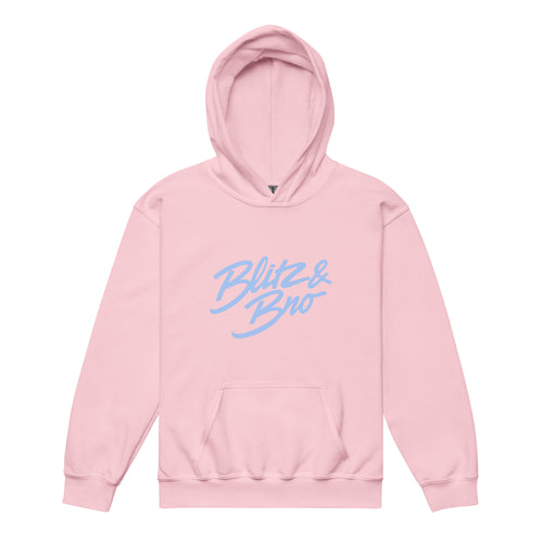 Fondation Hoodie Enfant - Logo Sky Blue - BlitzandBro- Hoodie