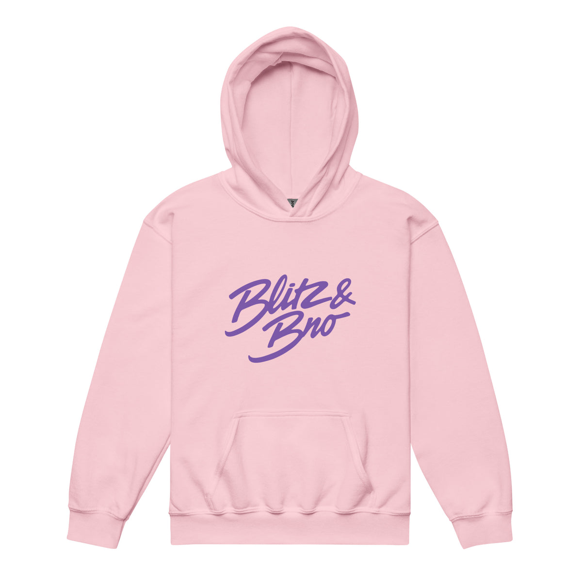Fondation Hoodie Enfant - Logo Royal Purple - BlitzandBro- Hoodie