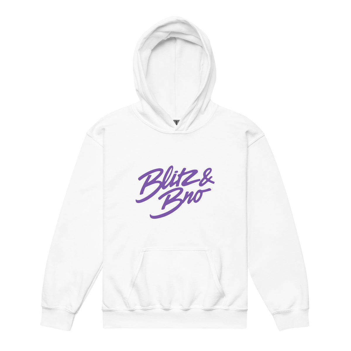 Fondation Hoodie Enfant - Logo Royal Purple - BlitzandBro- Hoodie